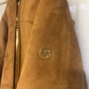 Michael Kors Suede Dress Coat